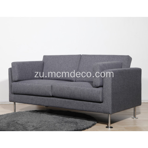 Isitayela sesimanje se-Minimalist Fabric Park Double Sofa
